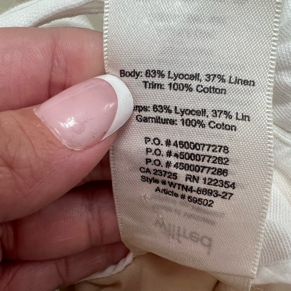 Aritzia Wilfred White Brax Jumpsuit (Size 0) - Picture 9 of 10